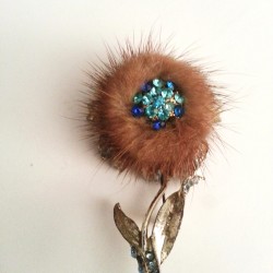 Mink Flower Blue